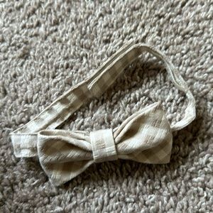 Boys gingham Nora Lee bow